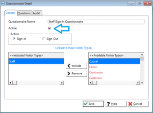 Questionnaire Detail