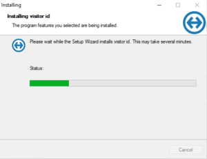 visitor id Installing